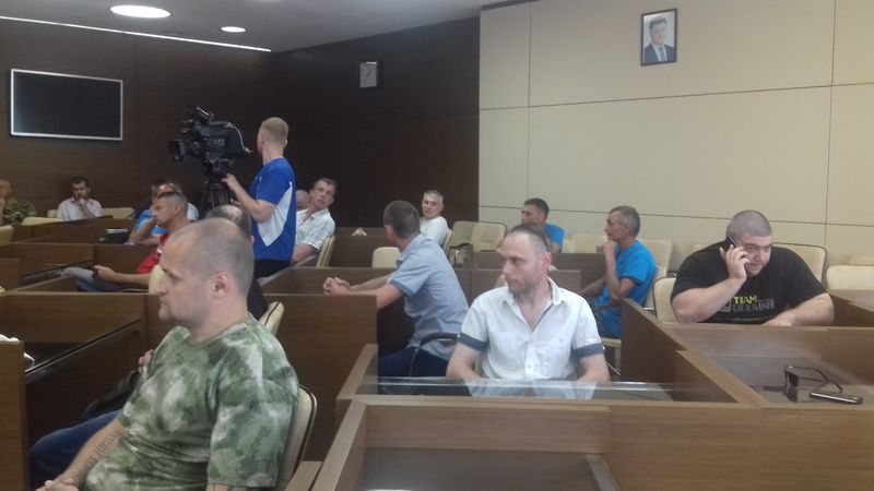 Ветерани АТО вшанують загиблих героїв у Мелітополі