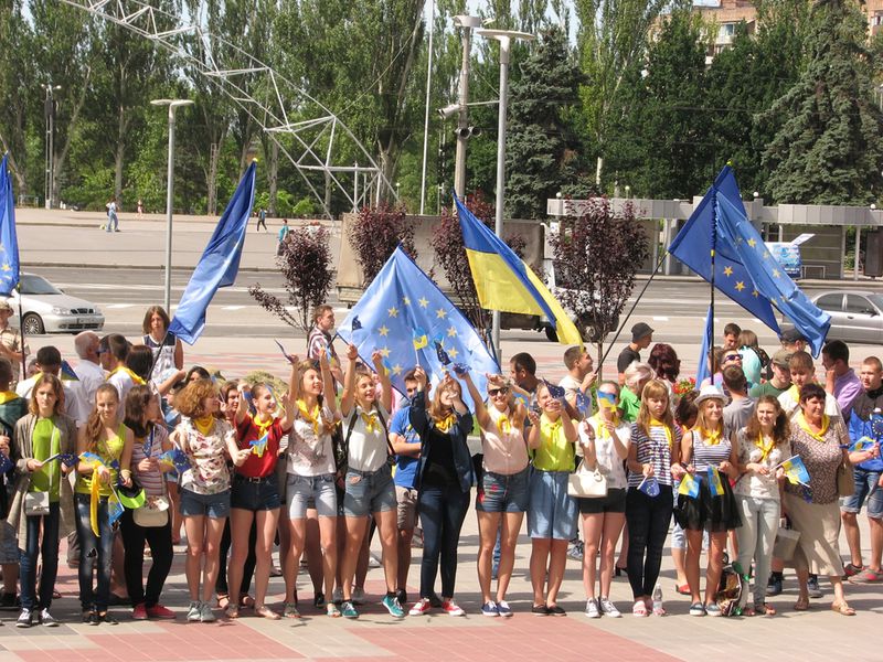 Запоріжці долучились до святкування старту безвізового режиму з ЄС