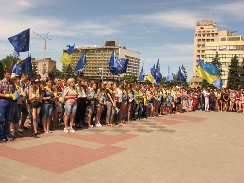 Запоріжці долучились до святкування старту безвізового режиму з ЄС