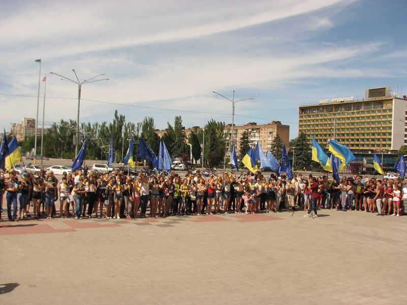 Запоріжці долучились до святкування старту безвізового режиму з ЄС