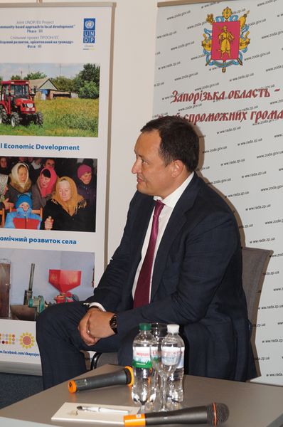 Володимир Гройсман у Запоріжжі: «Ресурси місцевих громад будуть зростати»