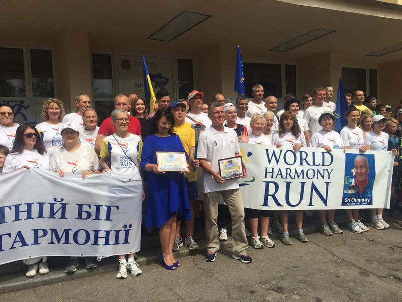 Всесвітній біг миру стартував із Запоріжжя