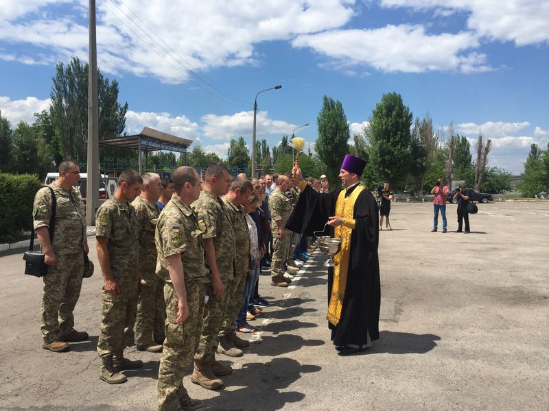 Запорізькі офіцери запасу поповнили лави Української армії