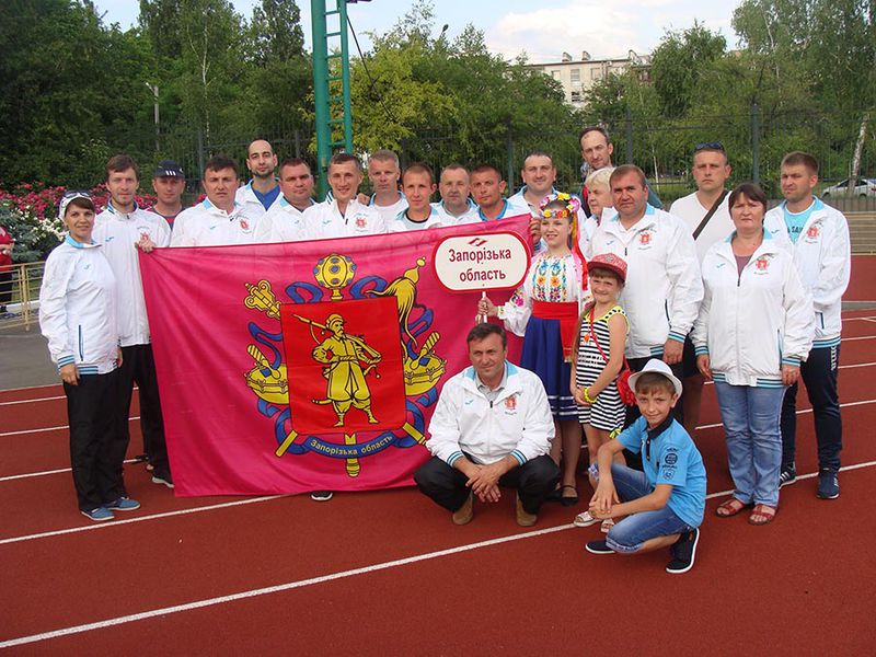 Команда запорізьких депутатів увійшла до п’ятірки кращих на Всеукраїнській спартакіаді