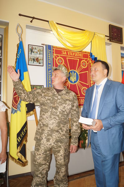 55-а окрема артилерійська бригада відкрила Музей бойової слави