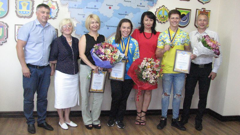 Обласна влада привітала  призерів чемпіонату Європи зі стрибків у воду