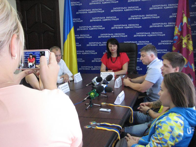 Обласна влада привітала  призерів чемпіонату Європи зі стрибків у воду