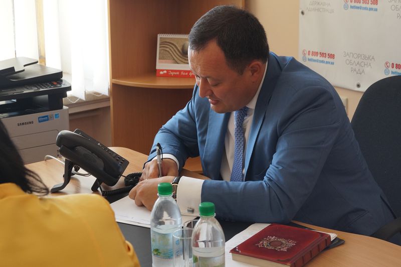 Костянтин Бриль – на прямому зв’язку з жителями області 
