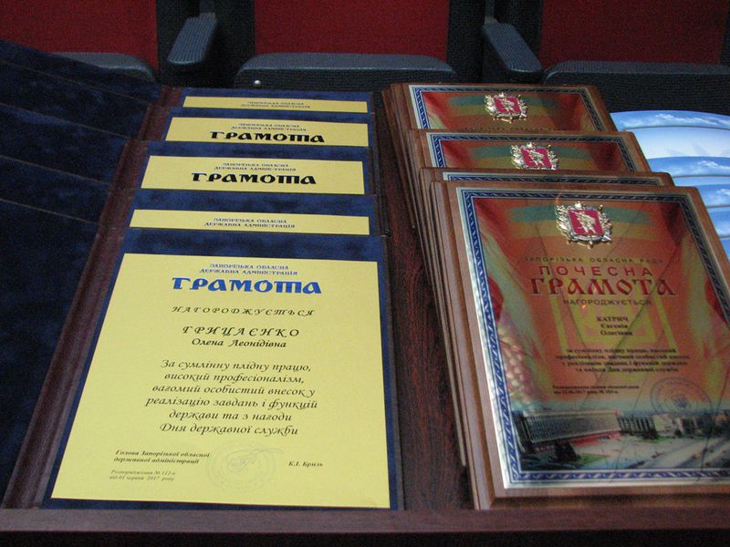 Запорізькі держслужбовці відзначають професійне свято