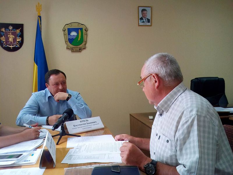 Костянтин Бриль окреслив перелік проблемних об'єктів Якимівського району