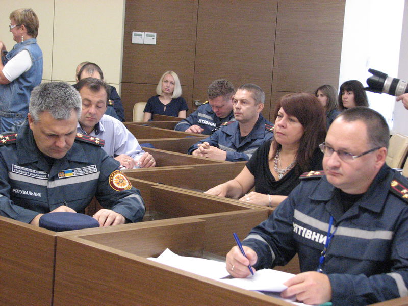 Рятувальники на ЗТМК відпрацьовують дії в умовах надзвичайних ситуацій