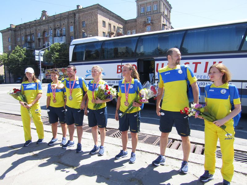 Запорізькі спортсмени-дефлімпійці повернулися з медалями 
