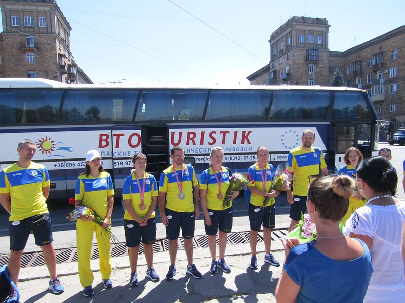 Запорізькі спортсмени-дефлімпійці повернулися з медалями 