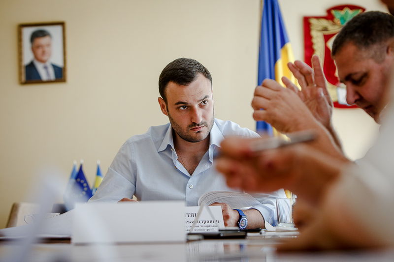 Дмитро Давтян здійснив робочу поїздку до Оріхівського району 