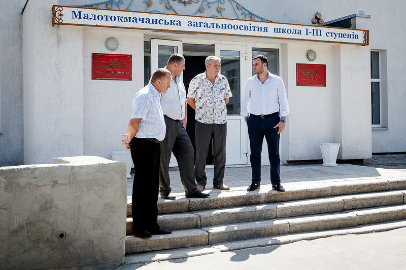 Дмитро Давтян здійснив робочу поїздку до Оріхівського району 