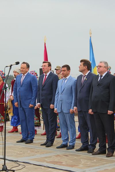 На острові Хортиця відзначили День прапора України 