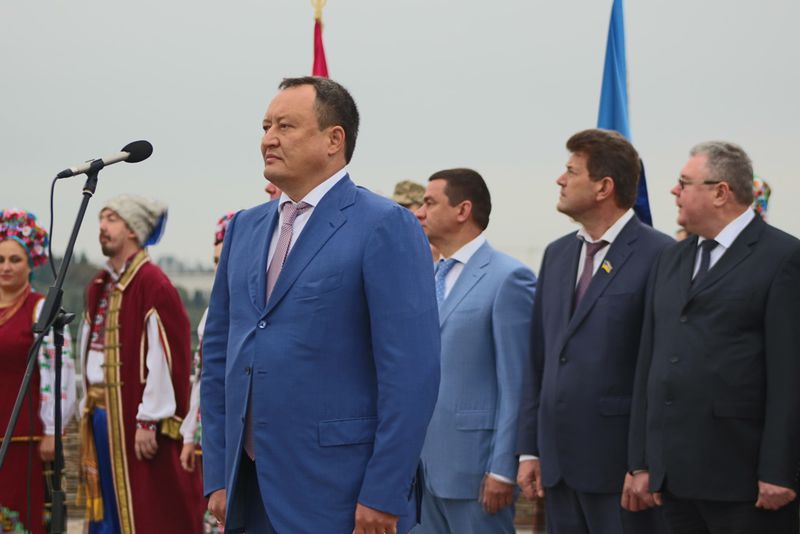На острові Хортиця відзначили День прапора України 