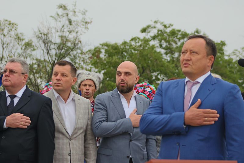 На острові Хортиця відзначили День прапора України 