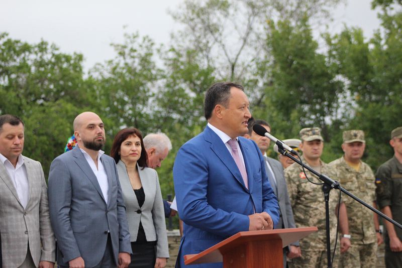 На острові Хортиця відзначили День прапора України 