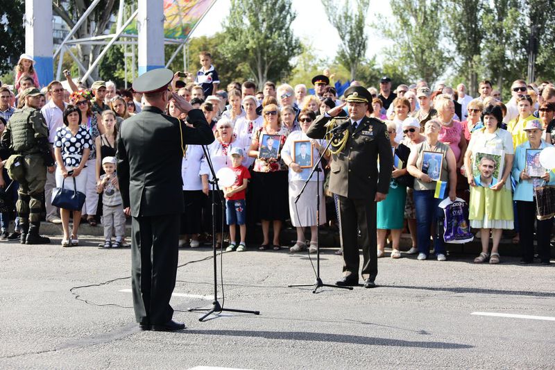 День Незалежності України запоріжці відсвяткували військовим парадом