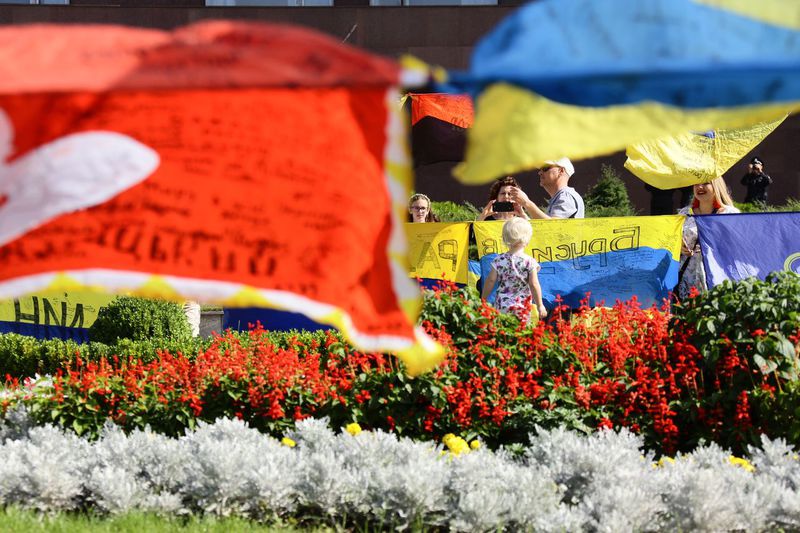 День Незалежності України запоріжці відсвяткували військовим парадом
