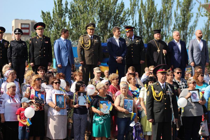 День Незалежності України запоріжці відсвяткували військовим парадом