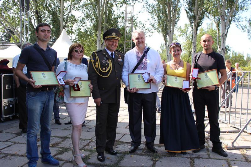 День Незалежності України запоріжці відсвяткували військовим парадом