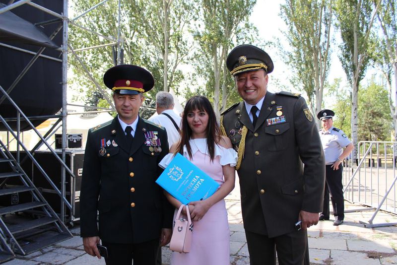 День Незалежності України запоріжці відсвяткували військовим парадом