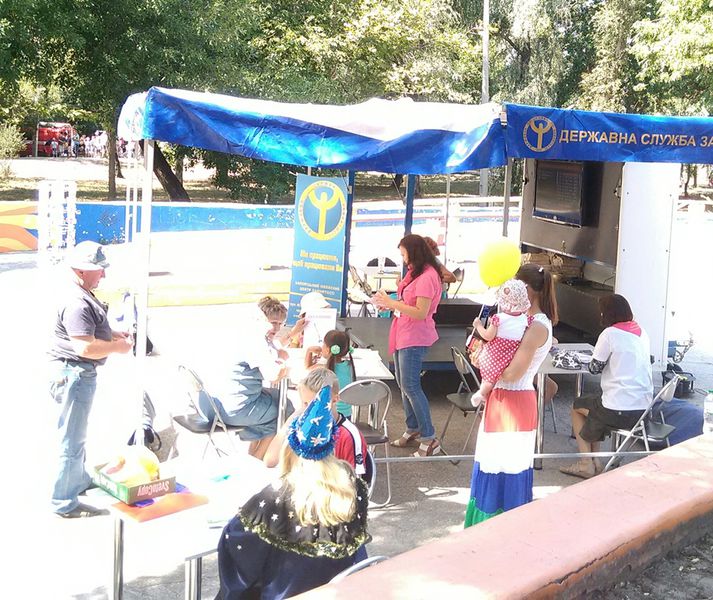 Діти обирали професію під час фестивалю