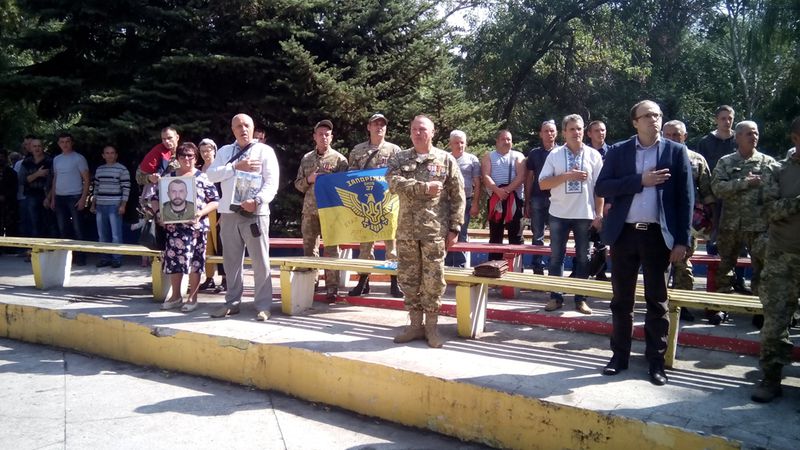 37-й запорізький батальйон відзначив свою третю річницю