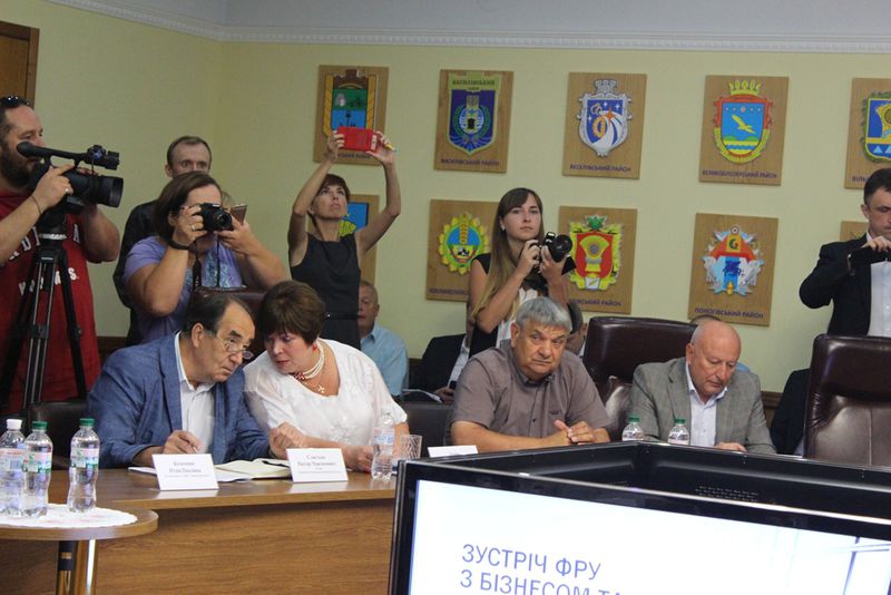 Федерація роботодавців України знайомиться з економічним потенціалом області 