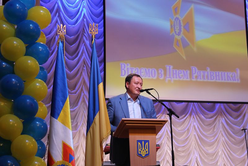 Запорізькі рятівники  відзначають професійне свято