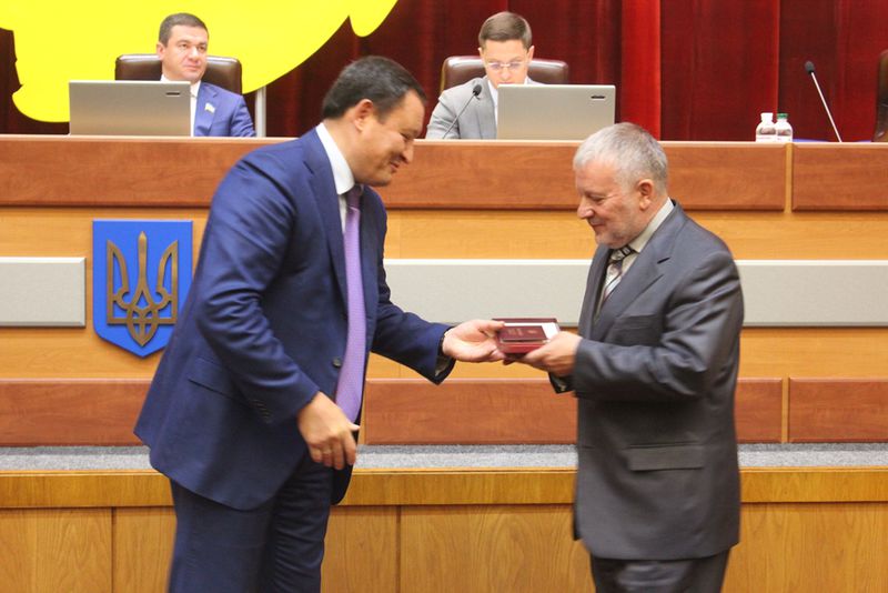 Костянтин Бриль вручив запоріжцям державні нагороди