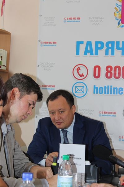 Костянтин Бриль - на зв’язку з жителями Запорізького краю