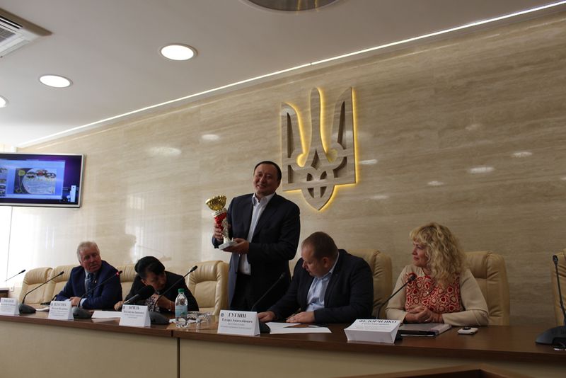 Костянтин Бриль привітав членів збірної команди Запорізької облдержадміністрації