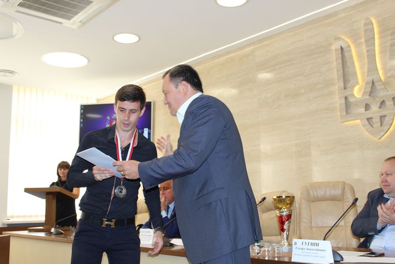 Костянтин Бриль привітав членів збірної команди Запорізької облдержадміністрації