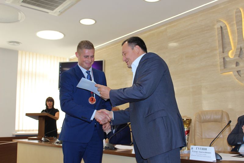 Костянтин Бриль привітав членів збірної команди Запорізької облдержадміністрації