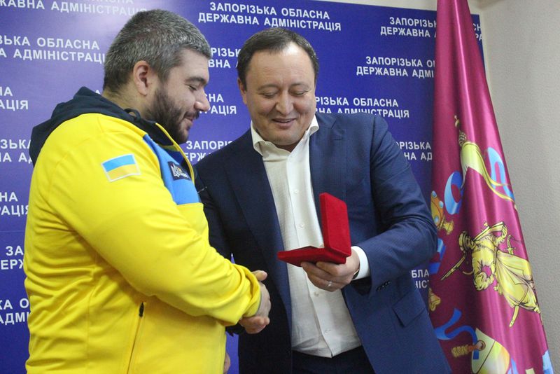 Запорізький боєць отримав високу відзнаку за гідну участь в Іграх Нескорених