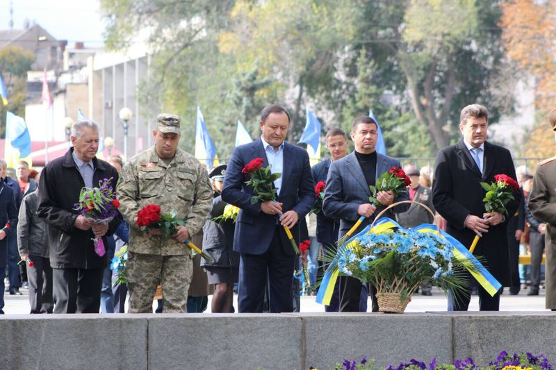 Запоріжці відзначають День визволення міста від фашистських  загарбників