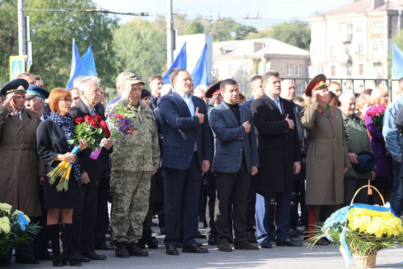 Запоріжці відзначають День визволення міста від фашистських  загарбників