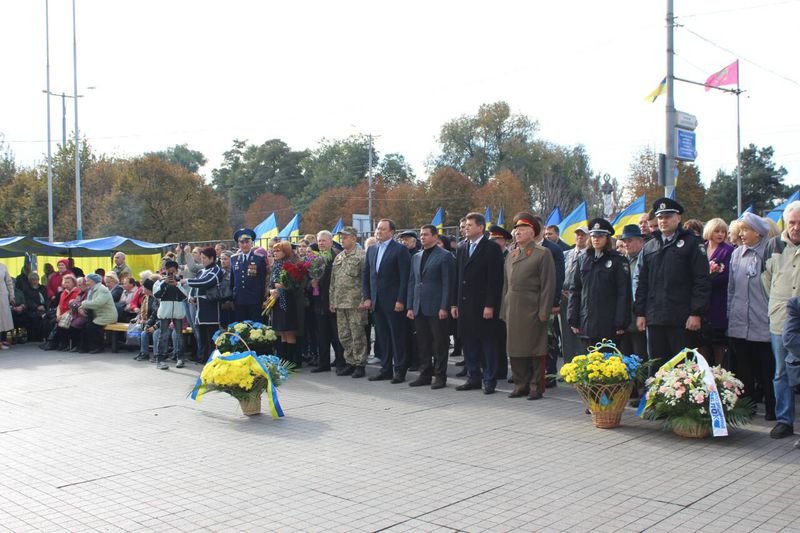 Запоріжці відзначають День визволення міста від фашистських  загарбників