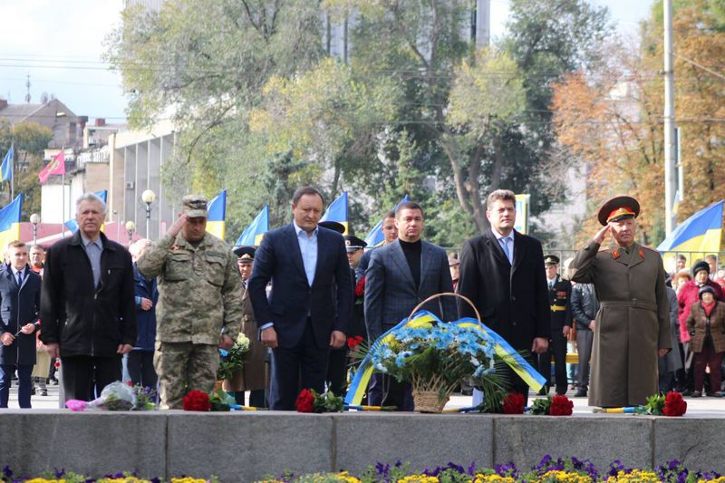 Запоріжці відзначають День визволення міста від фашистських  загарбників