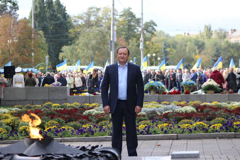 Запоріжці відзначають День визволення міста від фашистських  загарбників