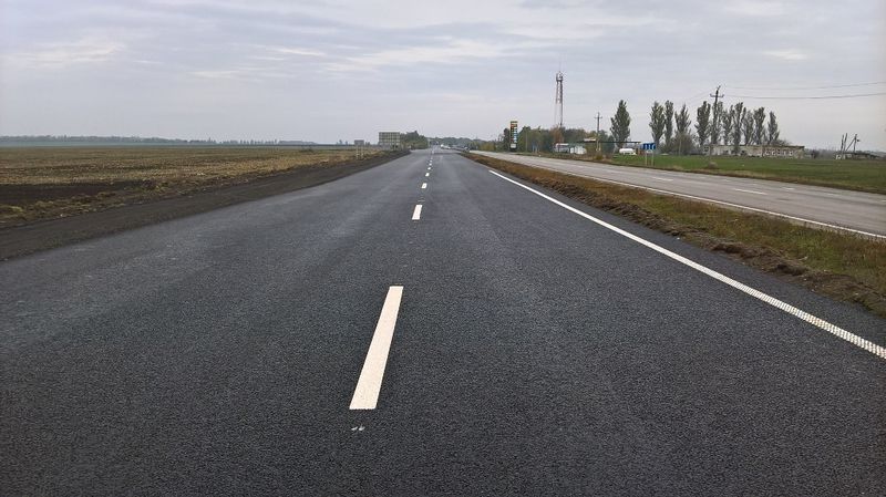 Відремонтовано ще одну ділянку траси Бориспіль – Маріуполь