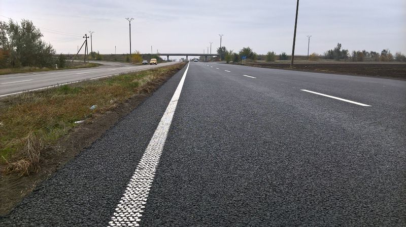 Відремонтовано ще одну ділянку траси Бориспіль – Маріуполь