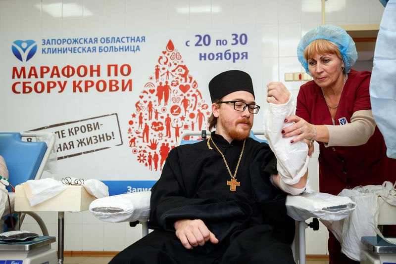 Донорський марафон у Запорізькій області вже на старті б'є рекорди 