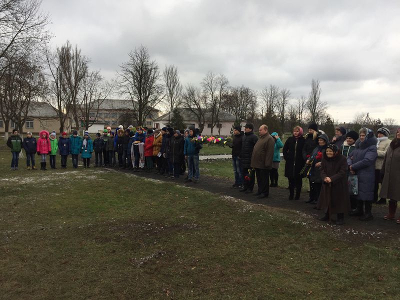 Пам’ять жертв Голодної Балки увічнили  на Токмаччині