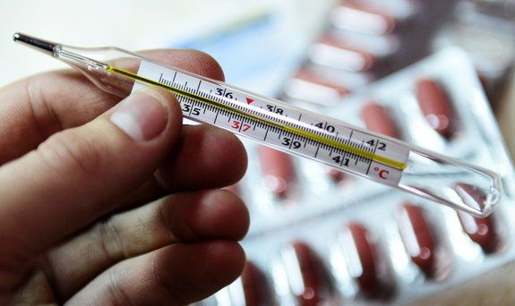Захворювання на гострі респіраторні інфекції нижче епідпорогу