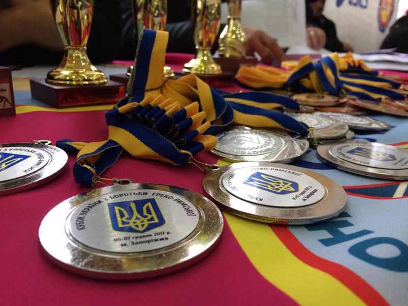Запорізькі спортсмени стали володарями Кубка України з греко-римської боротьби