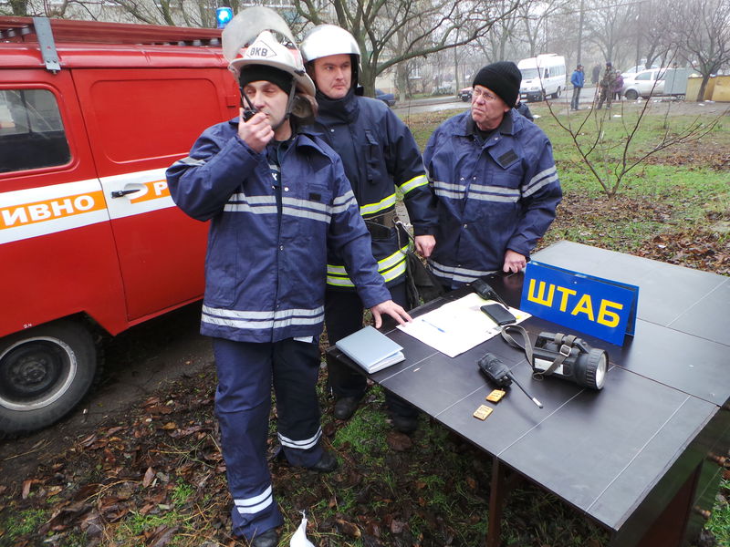 Запорізькі рятувальники та спецслужби показали високий рівень готовності до ліквідації надзвичайних ситуацій 